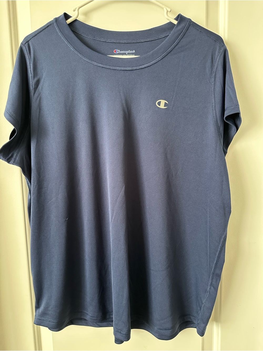 Champion Navy Crewneck Athletic Shirt